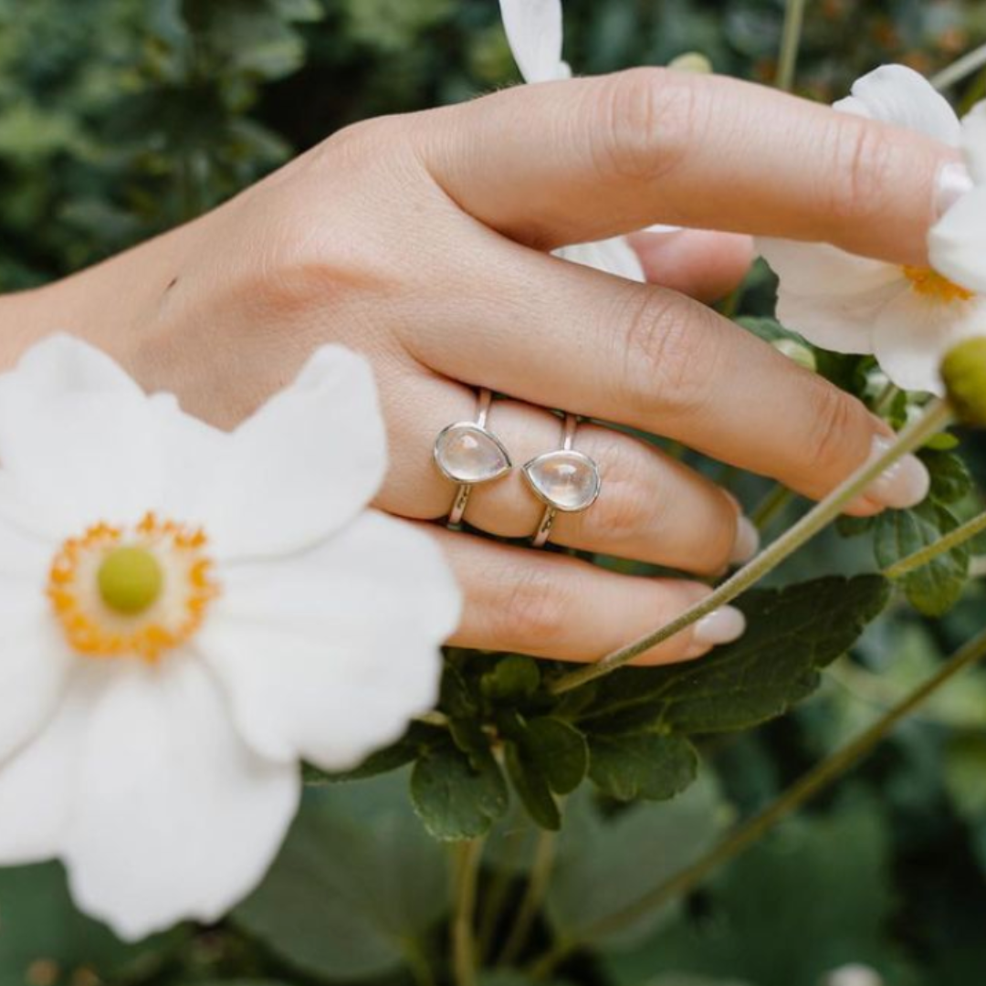 Enigma Moonstone Ring