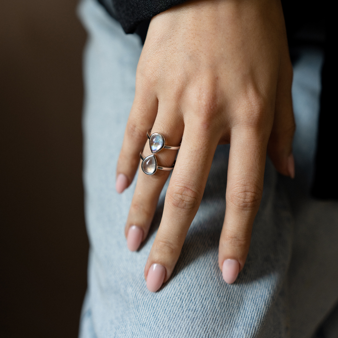 Enigma Moonstone Ring