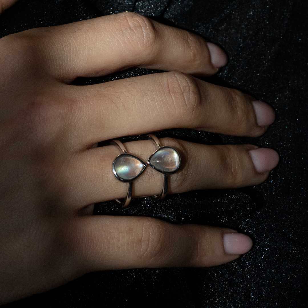 Enigma Moonstone Ring