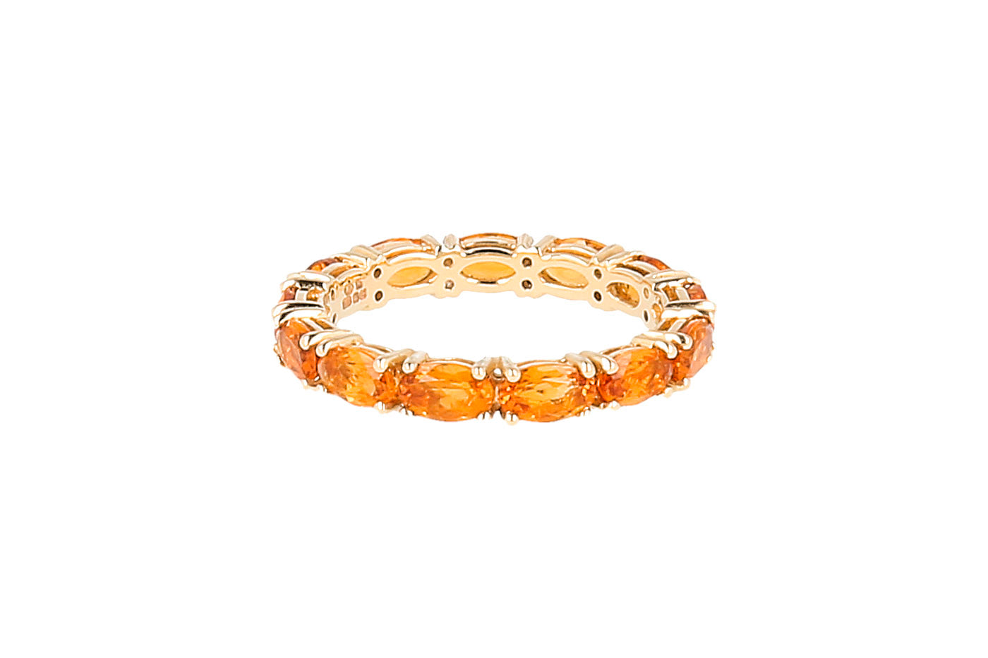 Eternity Citrine Ring