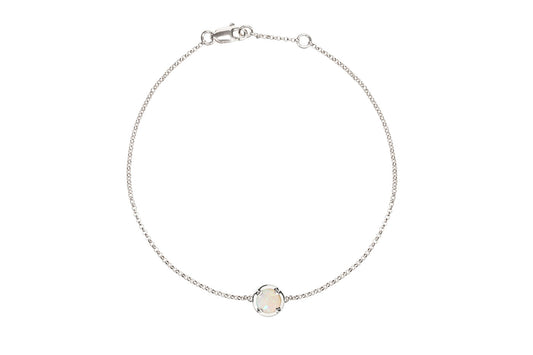 Opal October Birthstone Bracelet