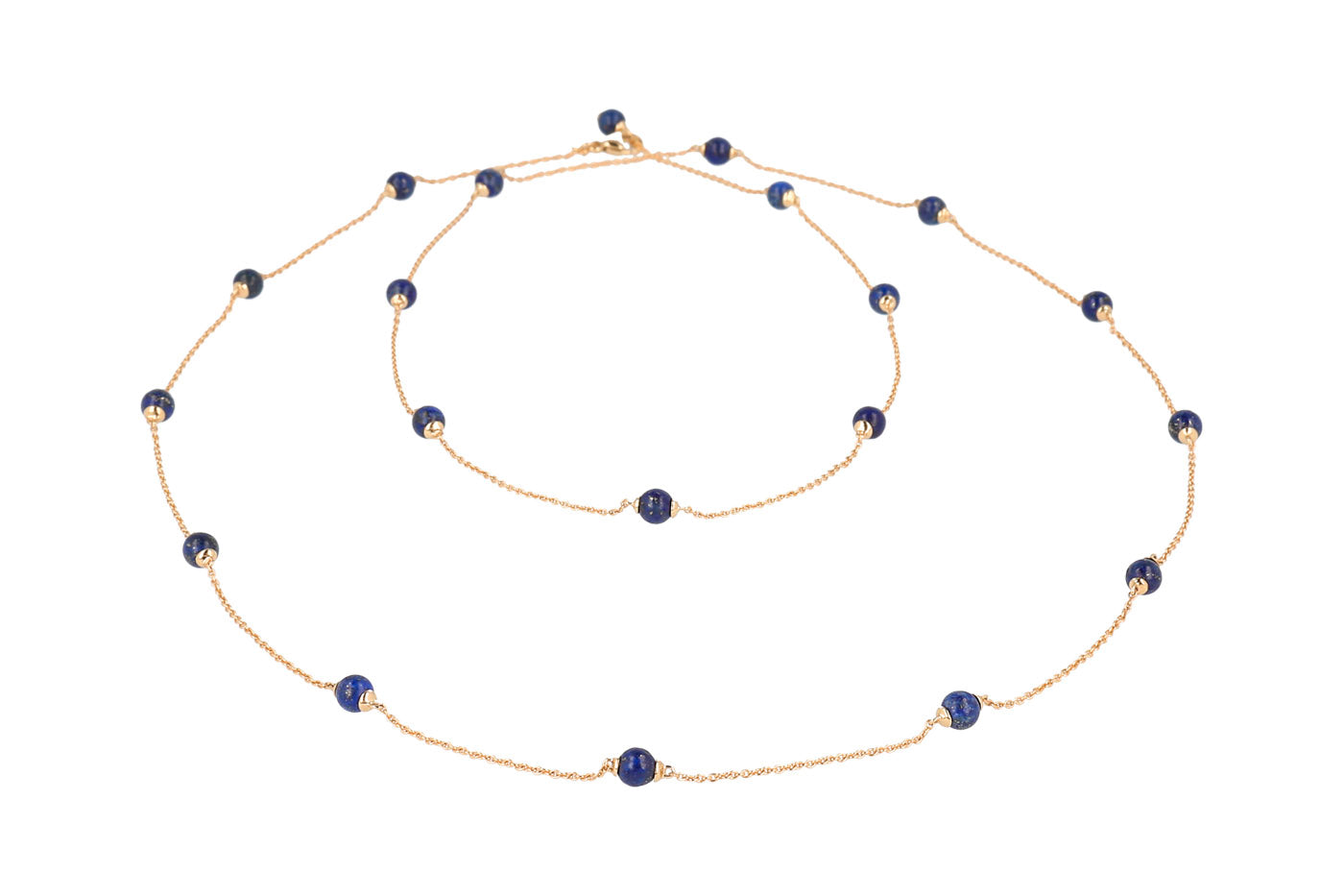 Bead Lapis Lazuli Necklace