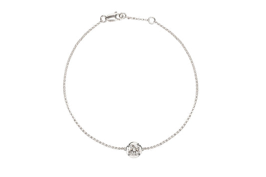 Diamond April Birthstone Bracelet